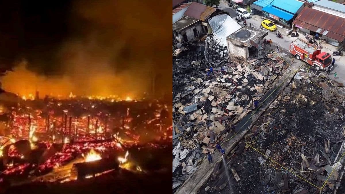 Fire destroys market, homes and schools in Kasongan area.jpg