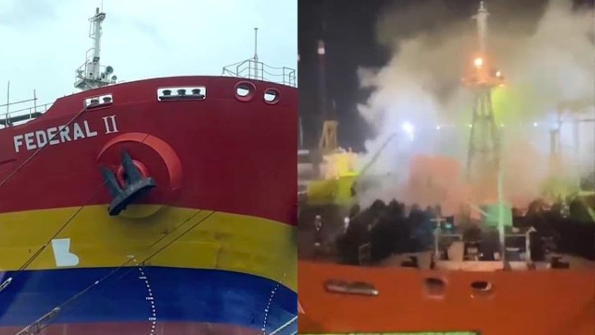 Explosion on tanker at Batam