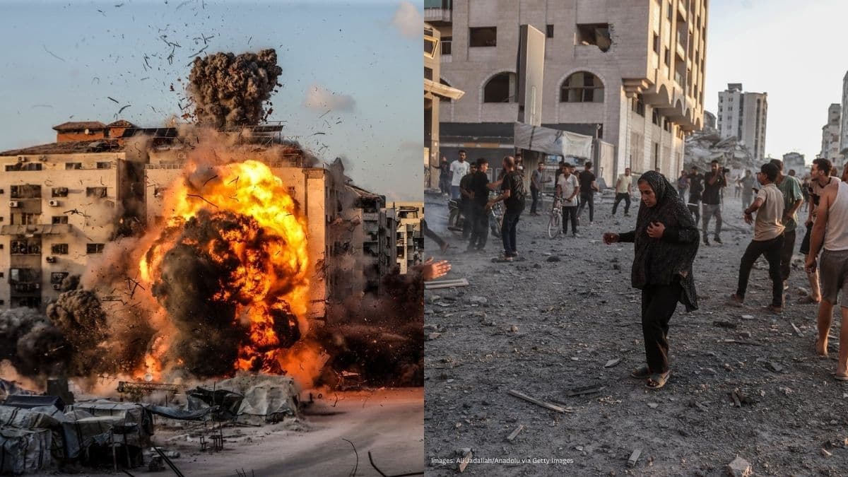 Israeli Army Strikes Another High-Rise in Gaza City