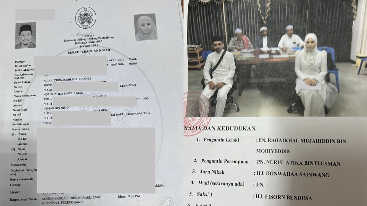 Malaysia probes alleged secret second marriage in Thailand by Kelantan woman.jpg
