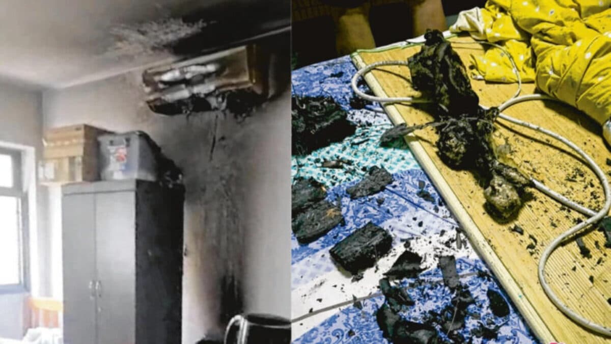 Power bank exploded at Jurong West.jpg