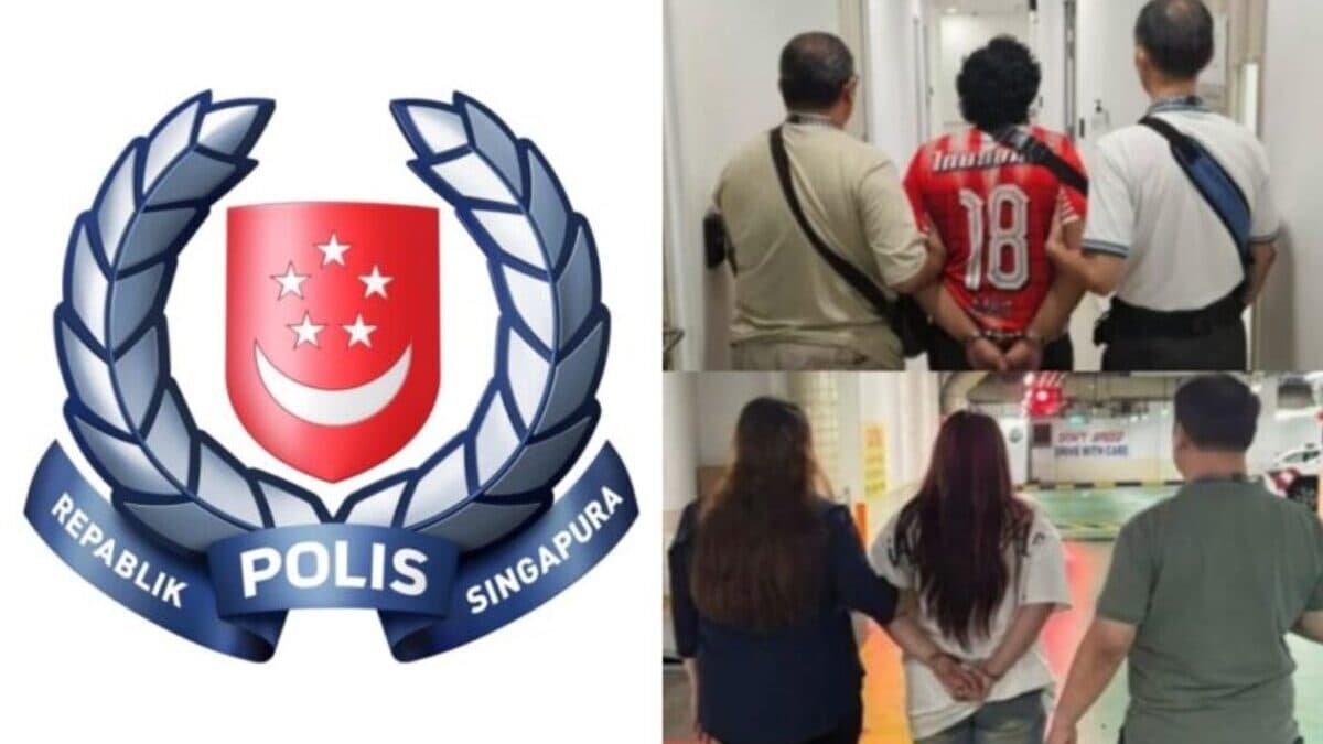 SPF arrest 15 over Singass.jpg