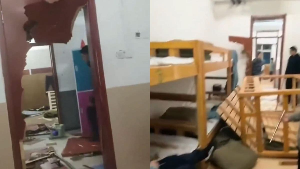 Students protest at closed “internet addiction” school in Shandong, dormitories vandalised; authorities silent.jpg